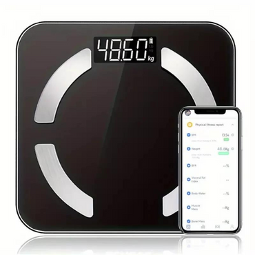 Smart Digital Bathroom Weight Fat Scale Body BMI Mobile App Bluetooth