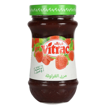 Vitrac Strawberry Jam 450 GM فيتراك مربة الفراولة