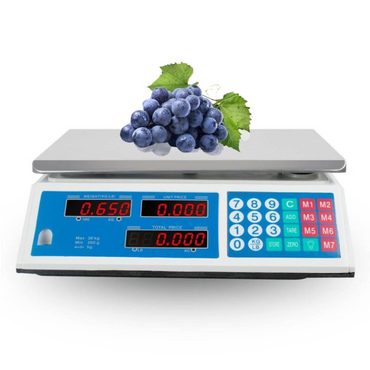 Digital LED Commercial Price Scale 66 lbs / 30 kg Food Fruit Electronic Counting