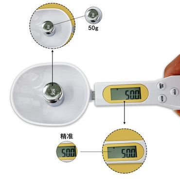 Digital Spoon Scale for Kitchen Cooking Food Weight Measuring Precise 500g/0.1g