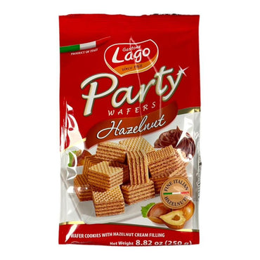 Party Wafers Cookies With Hazelnut 250 GM بارتى ويفر  بالبندق